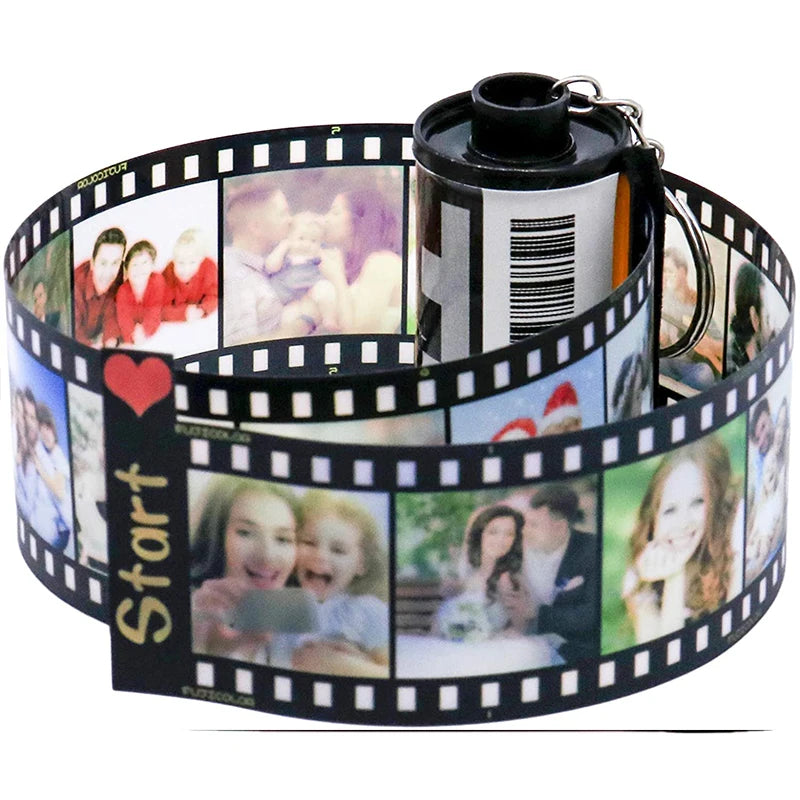 Film roll keychain